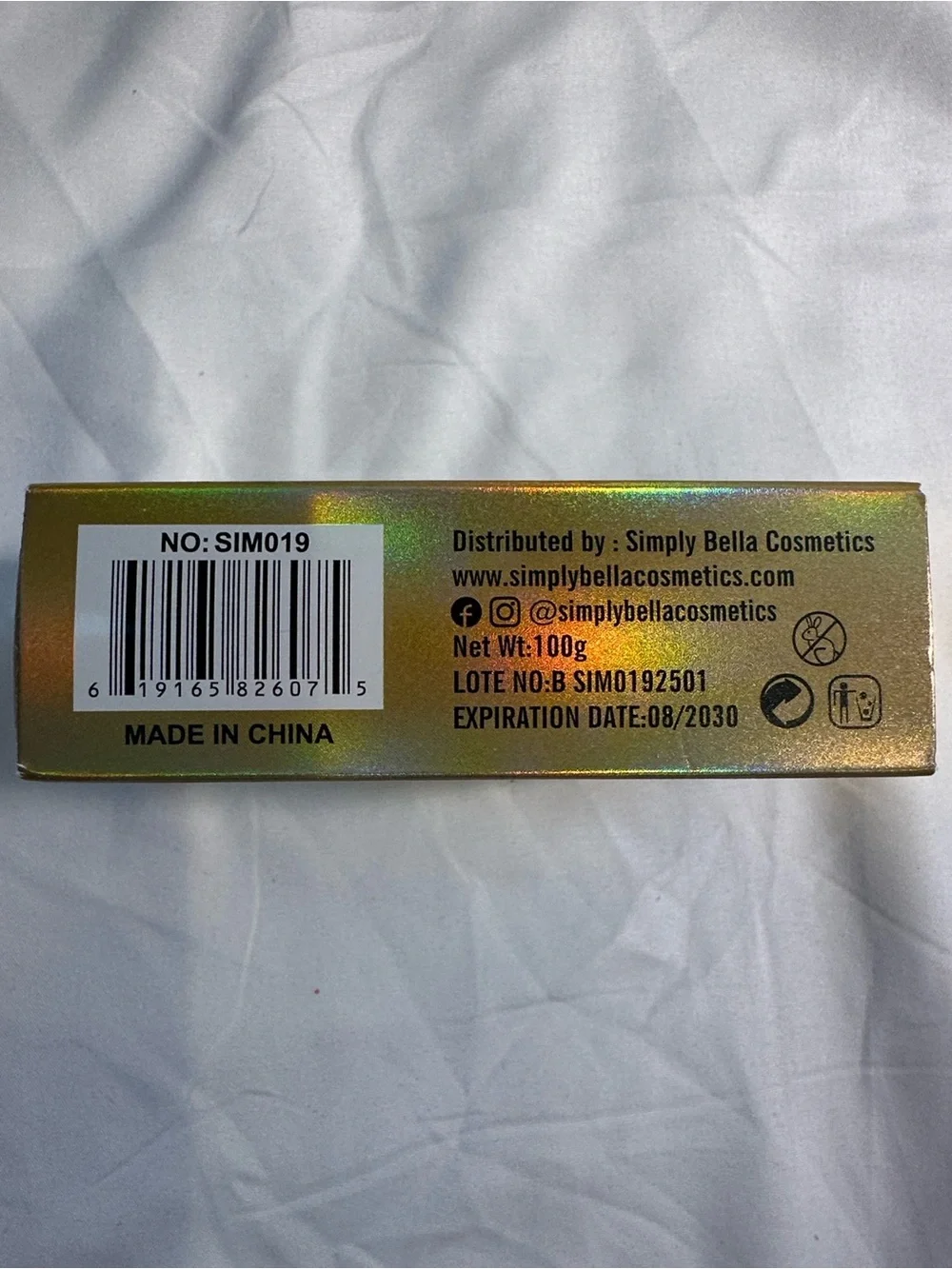 Simply Bella Donkey Milk Soap Sponge – All-in-One Cleansing Sponge, 100g, New